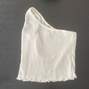 Altar’d State brand one shoulder top, size small but very stretchy (could fit M)